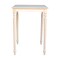 International Concepts Square Solid Wood Top Table, Turned Legs, Unfinished, 30 W, 30 L, 42 in H, Wood, Unfinished K-3030-342T - alternate 3